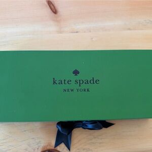 Kate Spade Green Box with Black Ribbon